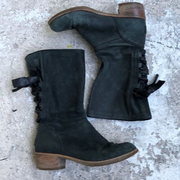 Leather Uggs  - Picture 1 of 4